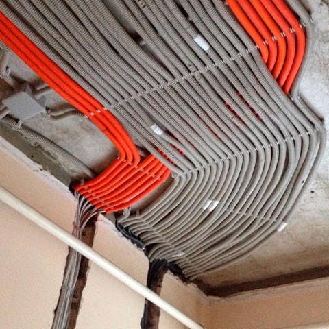 Внутренний электромонтаж